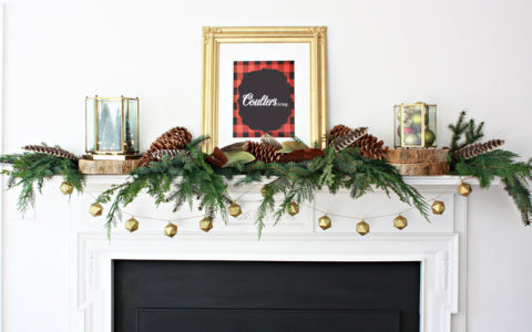 Coulters Living How to Decorate a Christmas Mantel