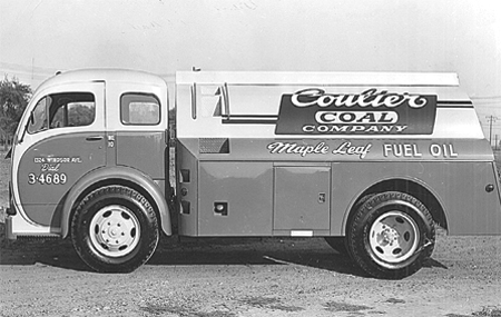 coulters coal truck 1952 Our History