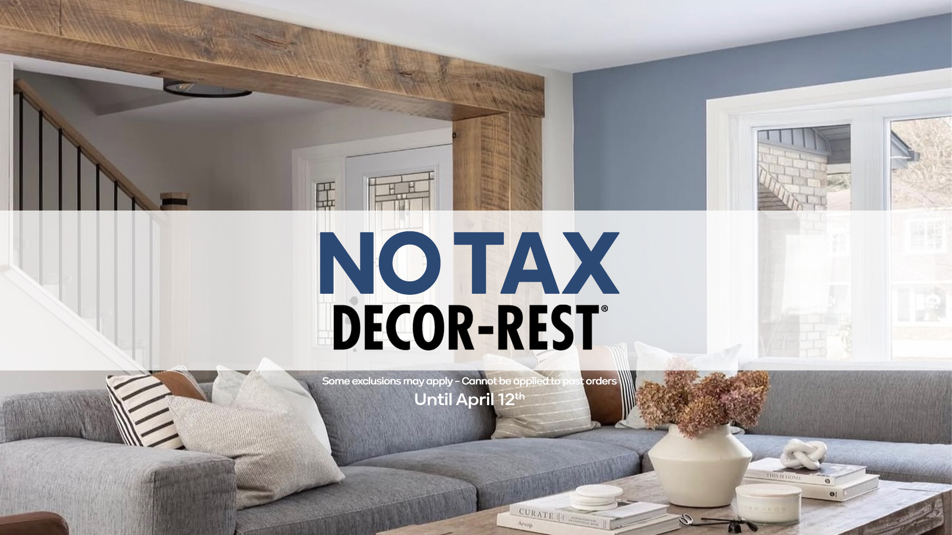 Decor Rest No Tax Sale Slider March 2026 copy Home