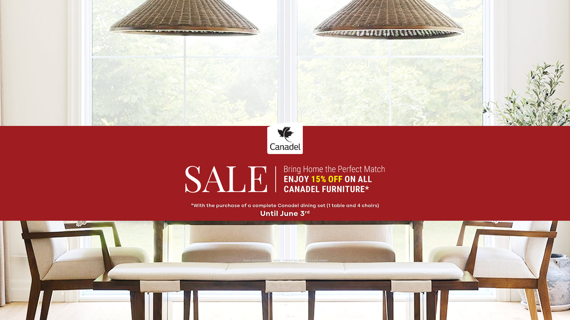 Canadel Sale May 2026 Dining Room Furniture Sale Windsor Ontario Coulters Furniture copy Home