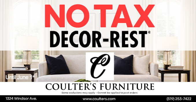 Decor Rest No Tax Sale May 2026 Sales