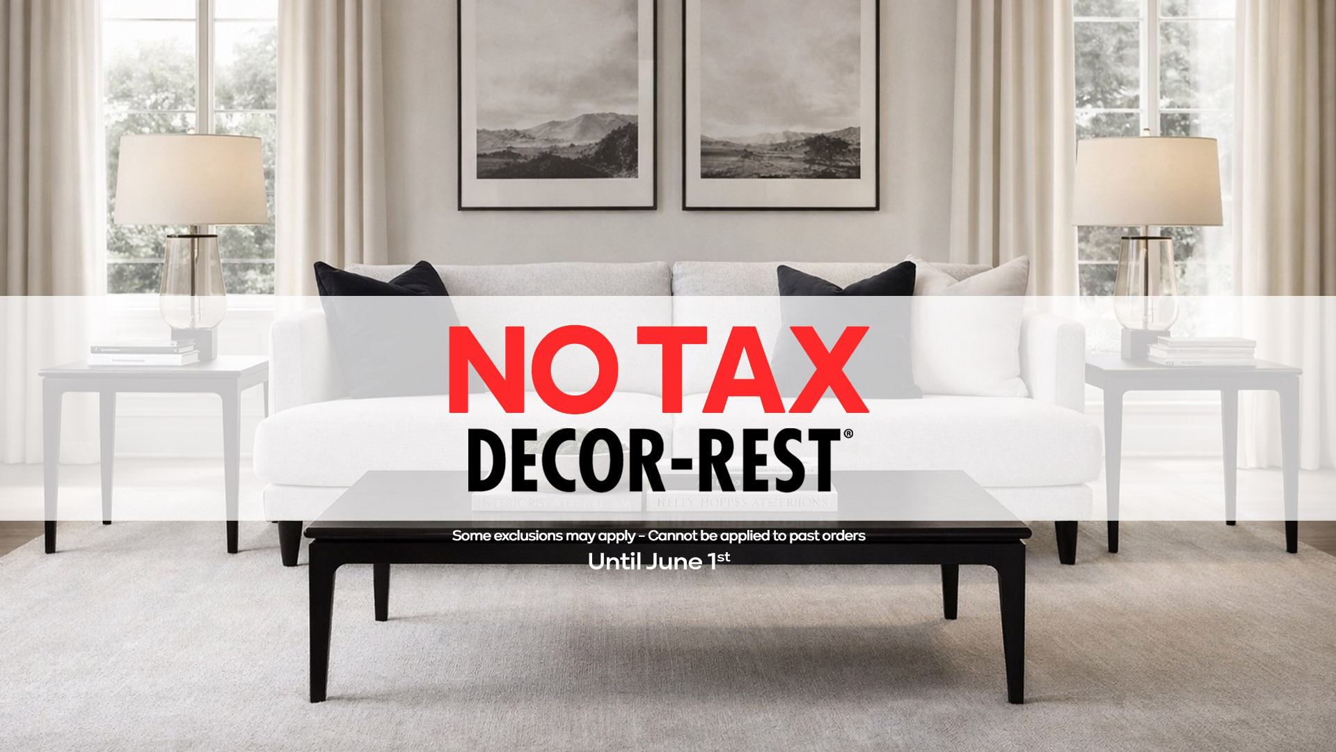 Decor Rest No Tax Sale Slider May 2026 copy Home