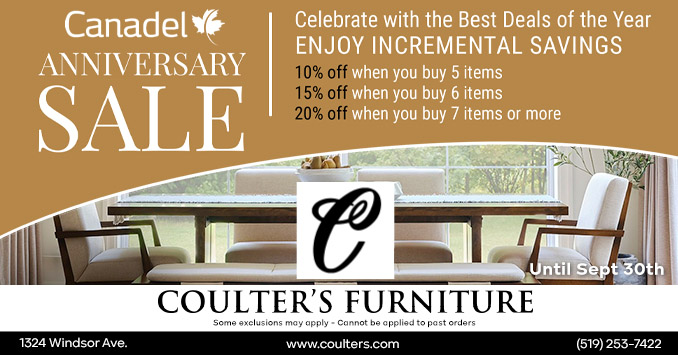 Canadel Sale September 2026 Dining Room Furniture Sale Windsor Ontario Coulters Furniture Store copy Sales